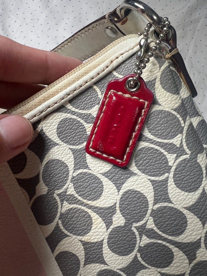 Authentic Coach Kili-bag shoulder bag mini bag (Category: Luxury Bags & Wallets) located in Malabon City. Submitted by lesthriftmnl (Listing ID 1333561496, Image 3). Description: Guaranteed authentic coach see photos for flaws.