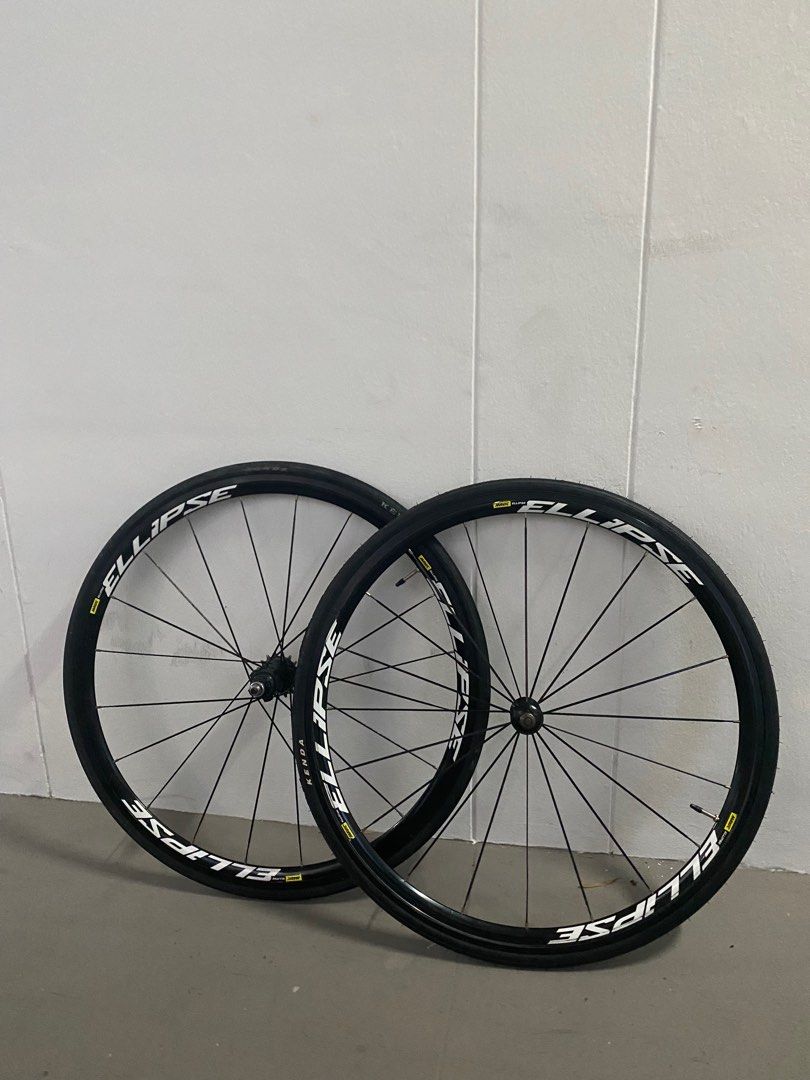authentic mavic ellipse wheelset