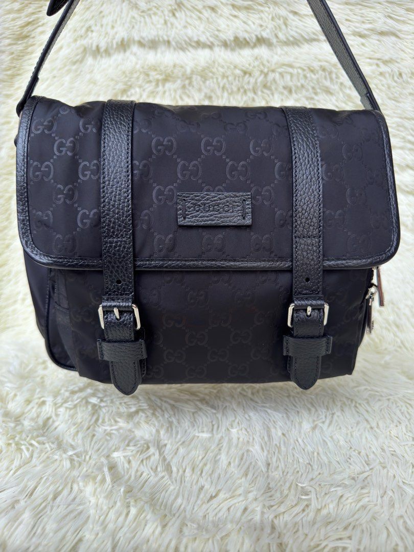 Gucci guccissima messenger bag sales