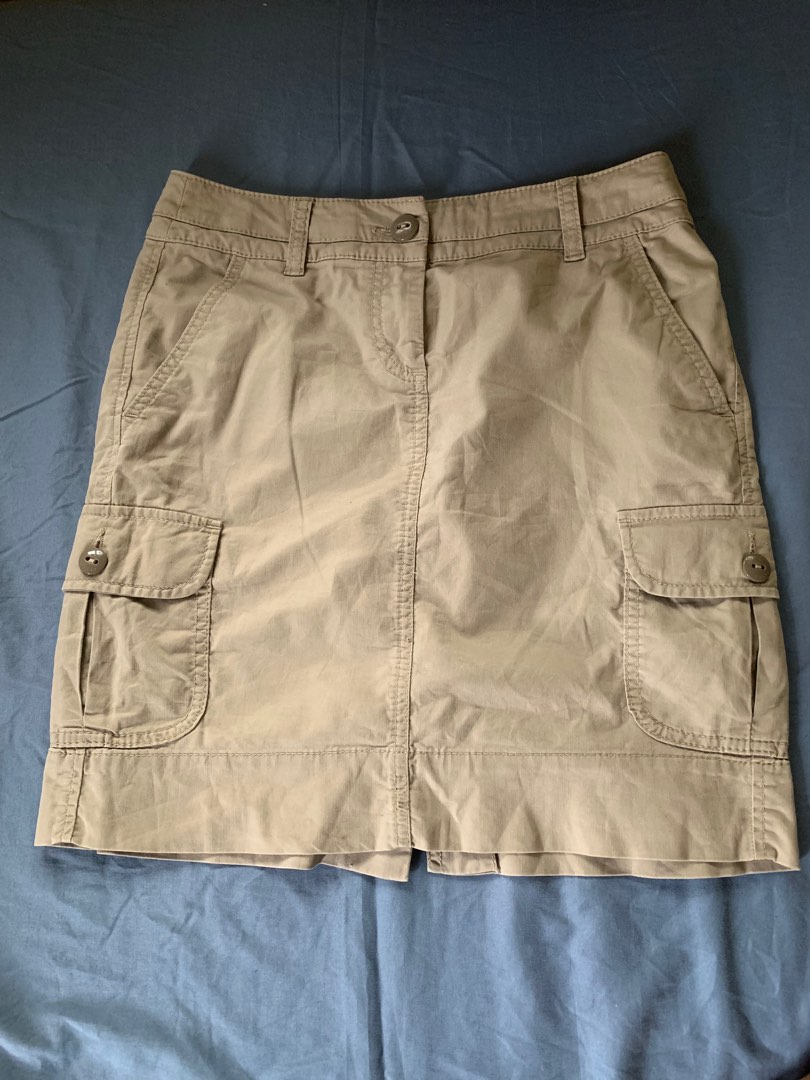 Brown Cargo Skirt Women s Fashion Bottoms Skirts on Carousell