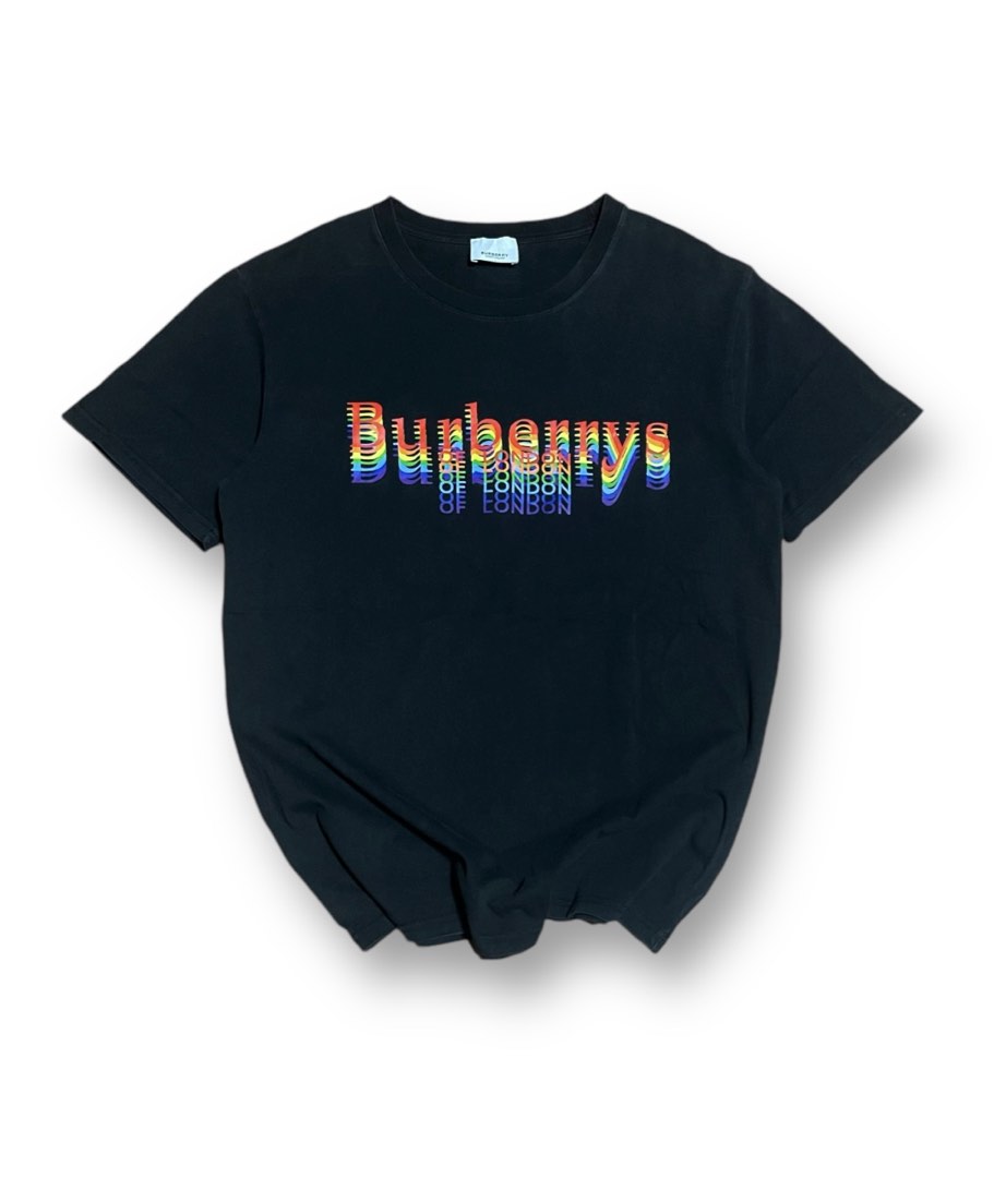 Burberry multicolor t shirt cheap
