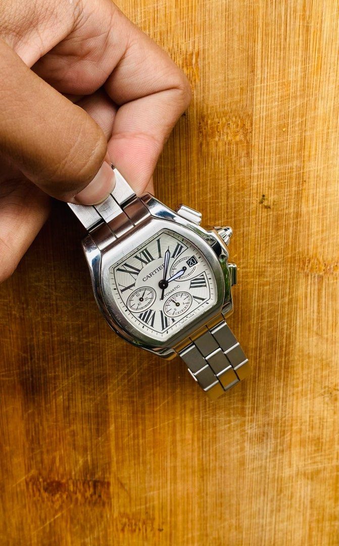 Cartier Roadster 44mm XL Watch Men s Fashion Watches Accessories Watches on Carousell