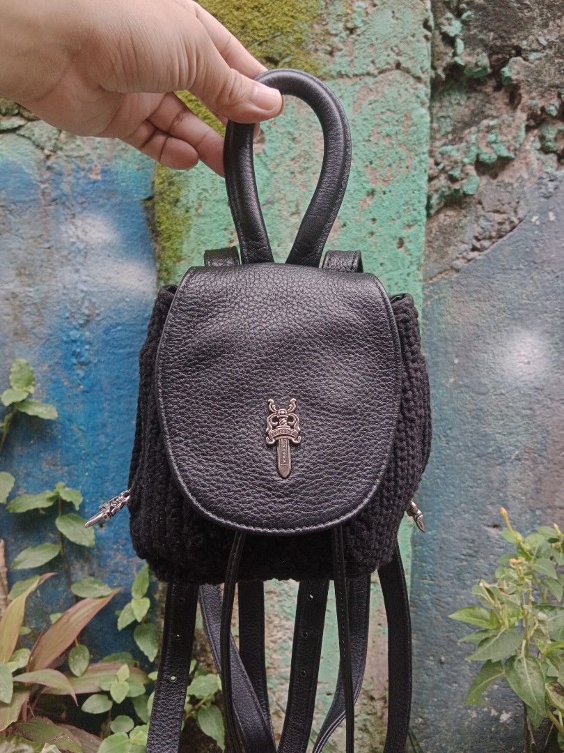 CHROME HEARTS MINI IGGY BACKPACK Women s Fashion Bags Wallets Backpacks on Carousell