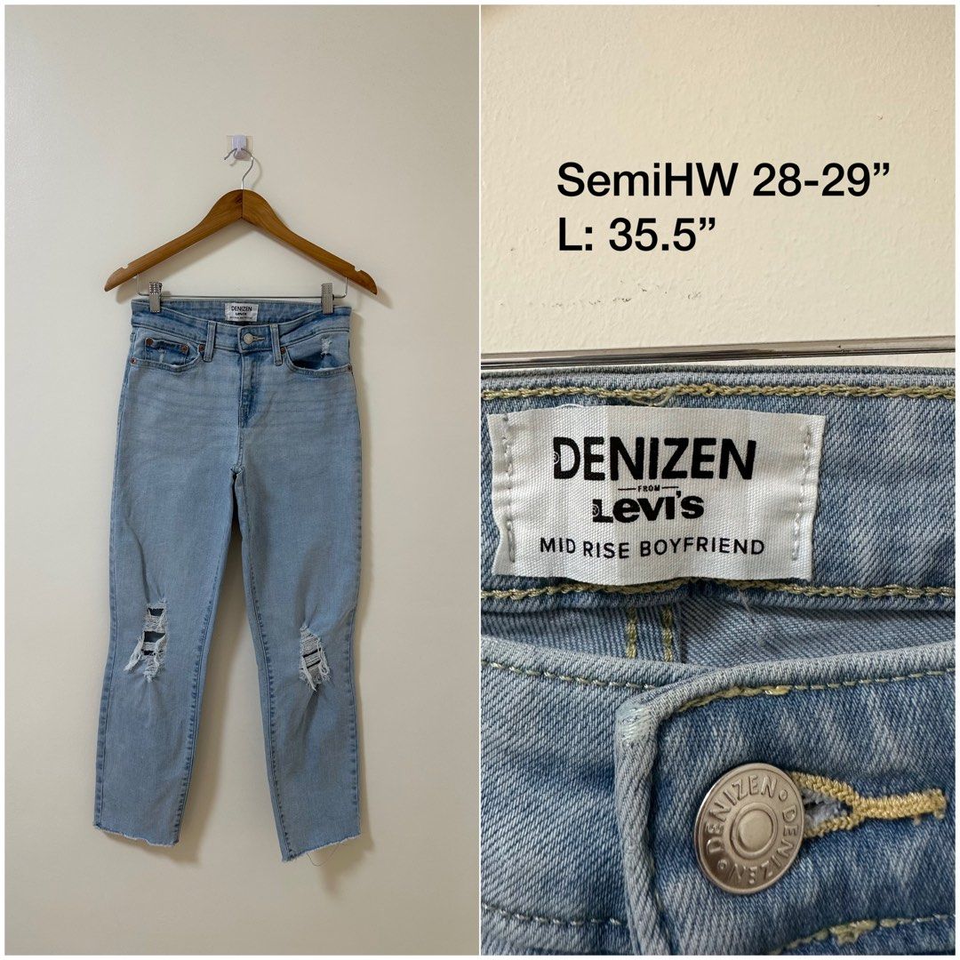 Levis denizen boyfriend jeans store