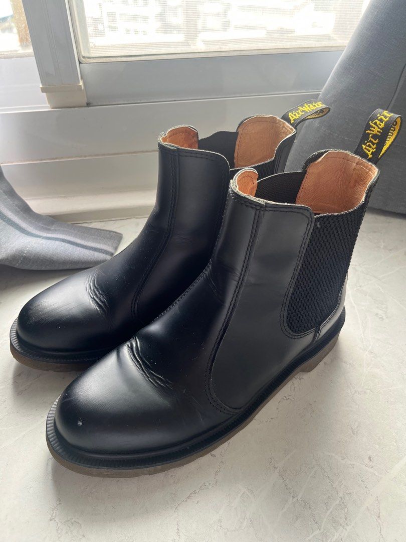 Dr.Martens◇シューズ/UK6/BLK/WY004