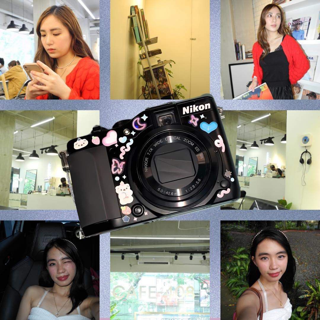 [FOR RENT ONLY] Nikon Coolpix P7000 (Category: Cameras) located in Manila. Submitted by llhnkgllrdby (Listing ID 1333582685, Image 1). Description: To rent, please DM us on IG (@techtro.rentals). Note that these cameras are vintage so do not expect these to be brand new. Specs: 💜 10 megapixels 💜 7.1x optical zoom (focal length equiv: 28-200mm 💜 Optical image stabilization 💜 3.0 inch 921k dot TFT LCD screen 100-3200 + Hi (ISO 6400) 💜 0.7 fps 