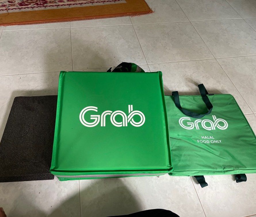 Grab delivery bag on sale