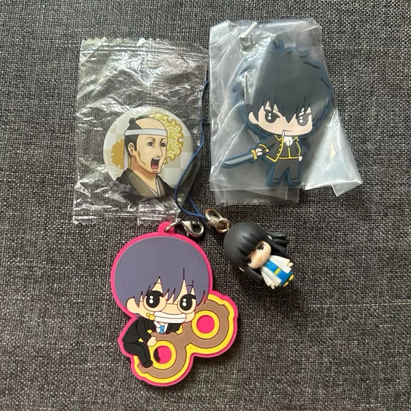 New Gintama The Movie Chimittomo Plushes - Vol. 1 Complete Set of 4 main image 1
