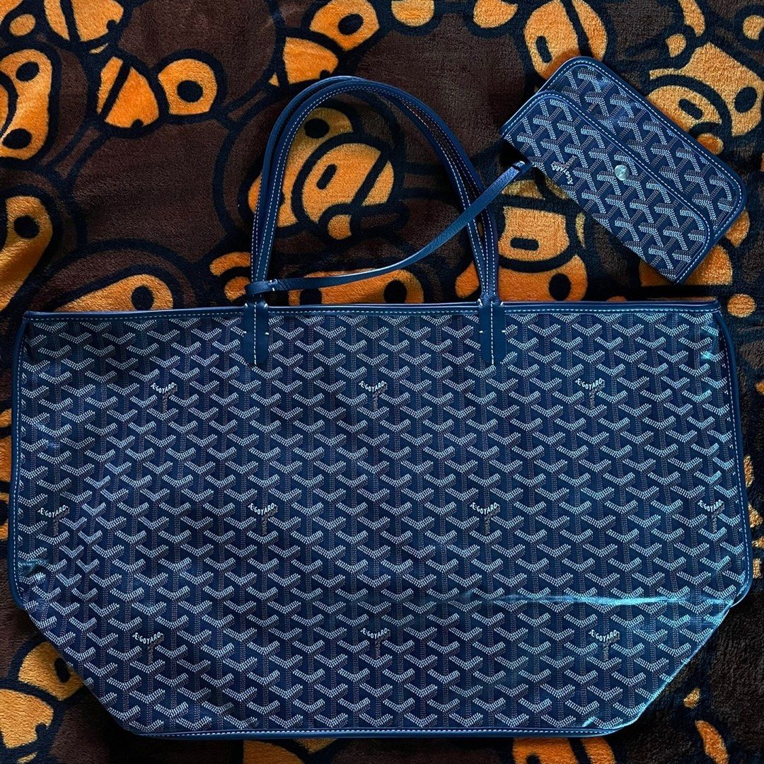 Authentic - Goyard Anjou GM - Navy Blue (Category: Luxury Bags & Wallets) located in Makati City. Submitted by preloveditems_8 (Listing ID 1333662441, Image 1). Description: .