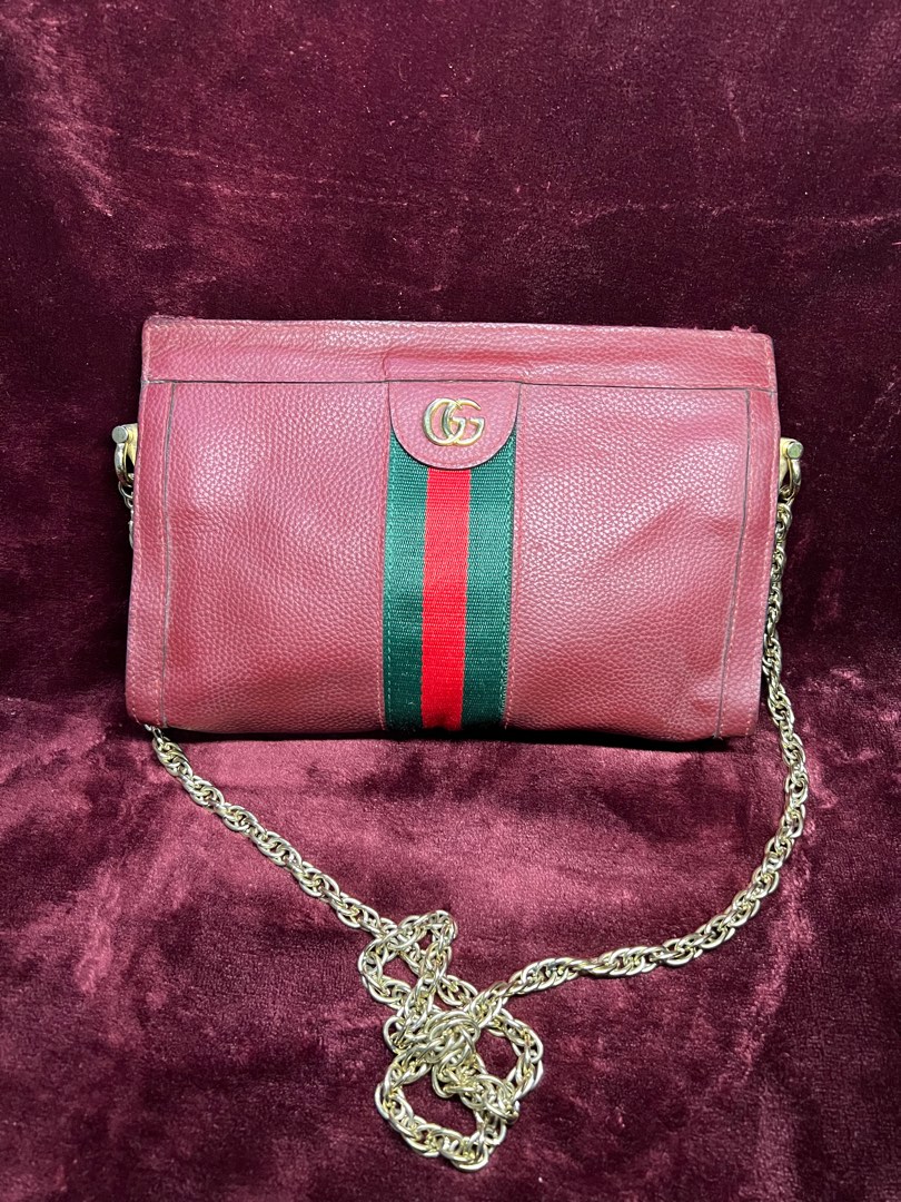 Gucci pink chain bag deals