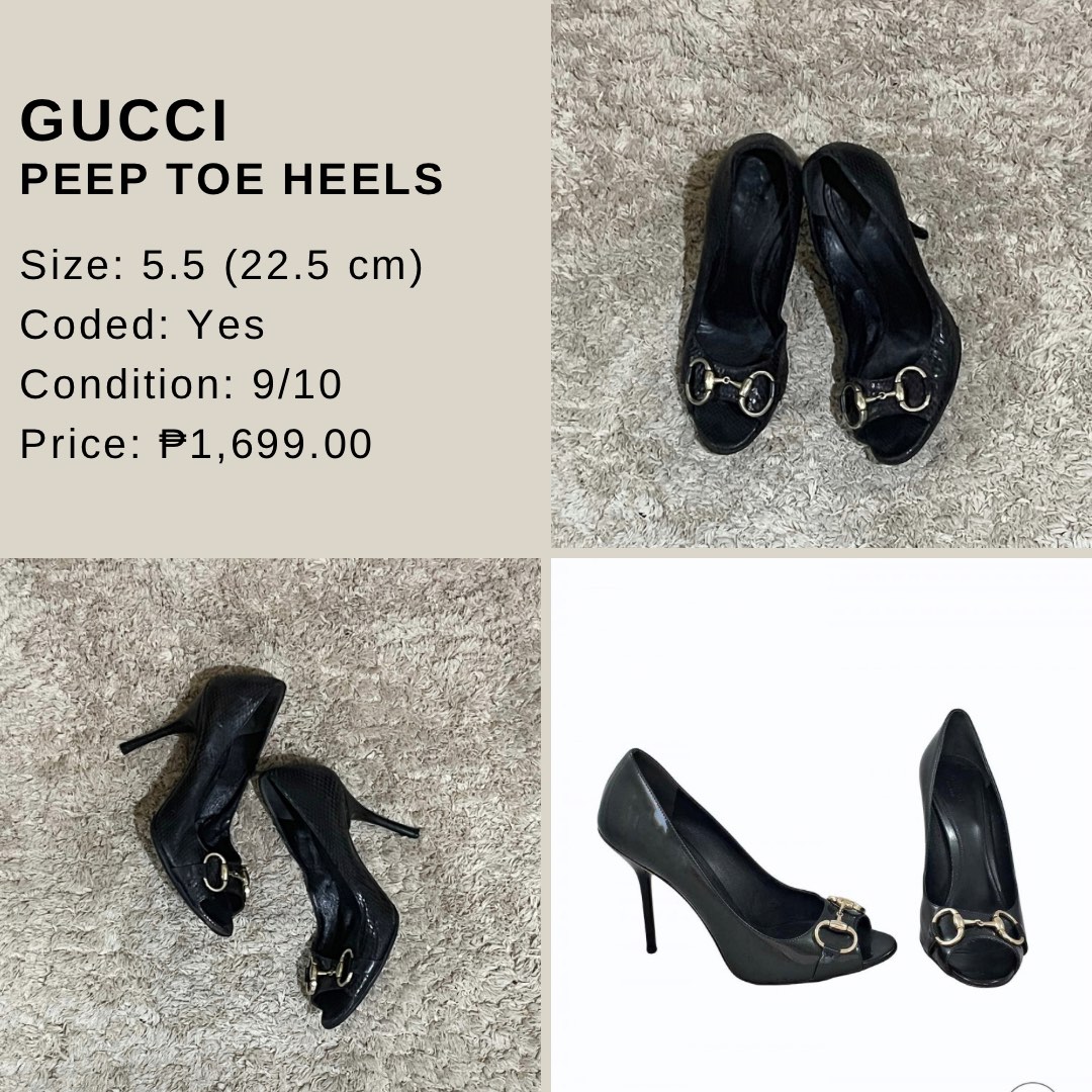 Gucci open toe shoes new arrivals
