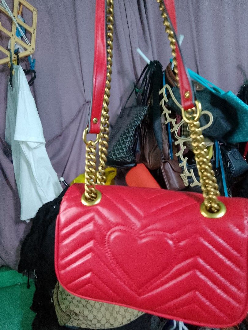 Gucci bag with heart on back new arrivals