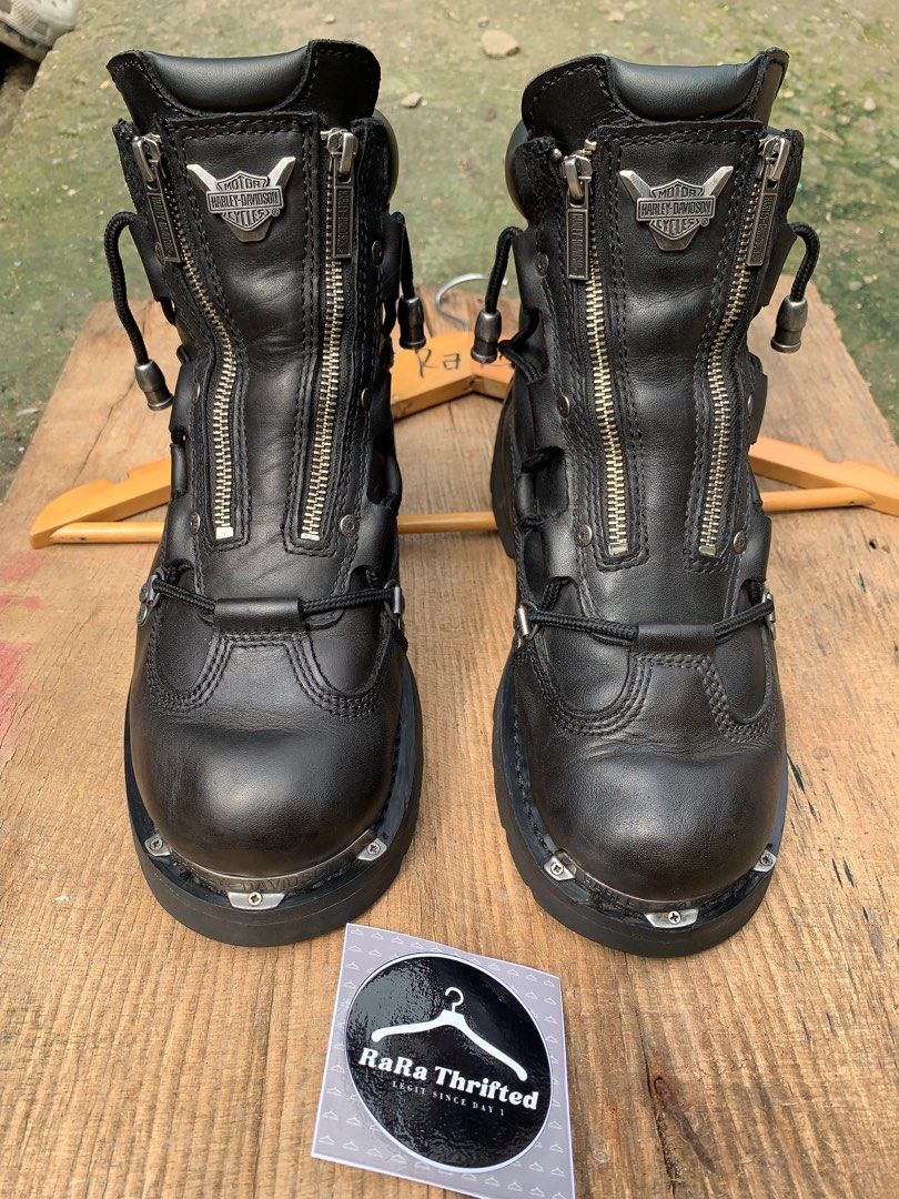 Harley Davidson Riding boots Mens 8 41 26 Men s Fashion Footwear Boots on Carousell