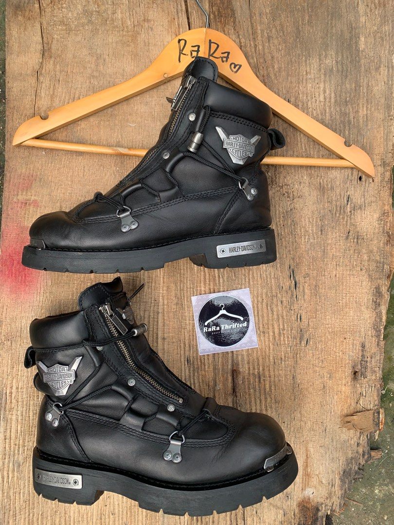 Harley Davidson Riding boots Mens 8 41 26 Men s Fashion Footwear Boots on Carousell