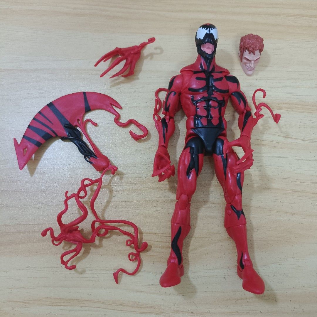 HASBRO MARVEL LEGENDS VHS CARNAGE FIGURE COLLECTION, Hobbies & Toys ...