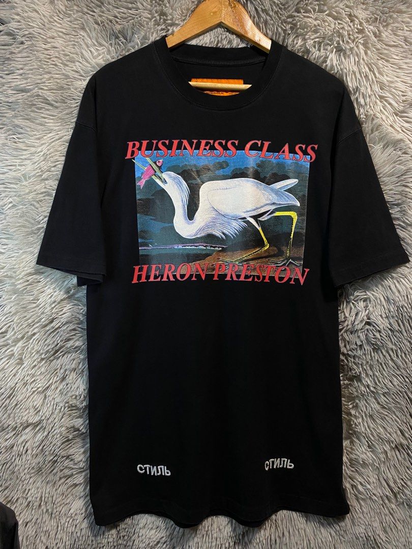 Heron Preston “Business Class”, Luxury, Apparel on Carousell
