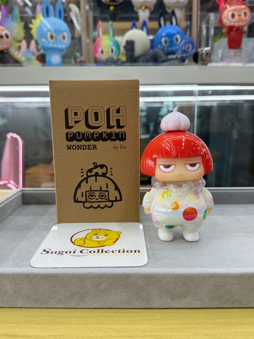 one little planet POH ソフビ　popmart One Little Planet POH Pumpkin by Vin Limited Edition
