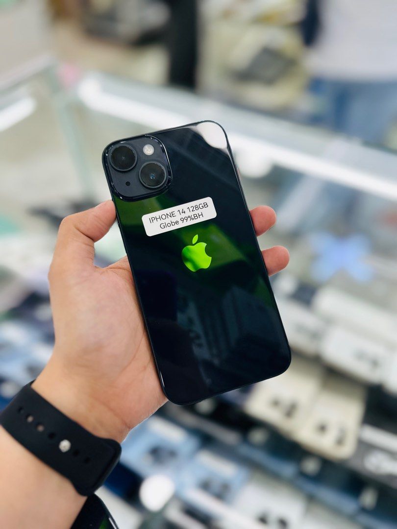 iPhone 14 128GB 99BH Globelocked 99%smooth No issues (Category: iPhone 14 Series) located in San Juan City. Submitted by saabangadgetshop (Listing ID 1333548134, Image 3). Description: Onhand | Pre-owned iPhone 14 128GB Globelocked NTC APPROVED Battery Health 99% NO HIDDEN ISSUES NO HISTORY OF REPAIR 99%Smooth TEST TO SAWA RESET ALL YOU WANT TEST ALL YOU WANT NOT REFURBISHED AUTHENTIC PHONE ALL WORKING (FREE 3UTOOLS) iPhones iPads only 🆓Freebies