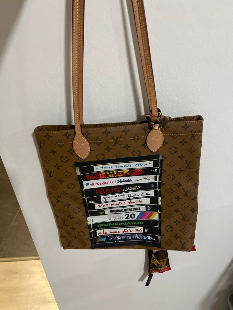 Louis vuitton canvas tote shop