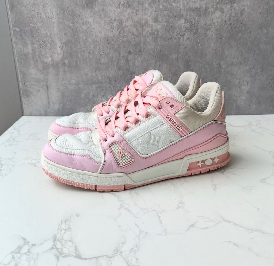Louis Vuitton Trainer Sneaker Pink