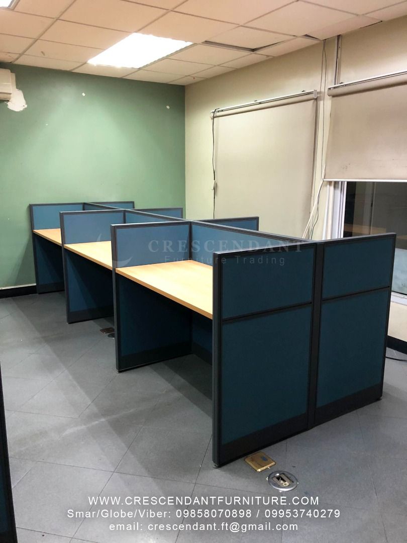 Modular Office Partition & Workstation, Furniture & Home Living, Office ...