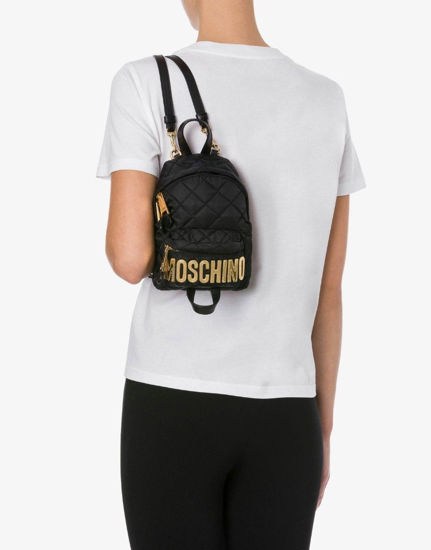 Moschino small backpack hot sale