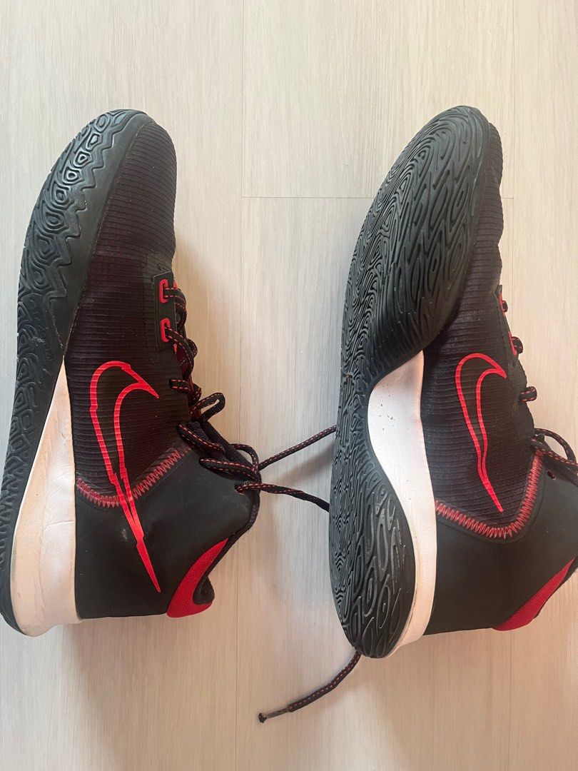 Nike Kyrie Flytrap 4 Black University Red Men s Fashion Footwear Sneakers on Carousell