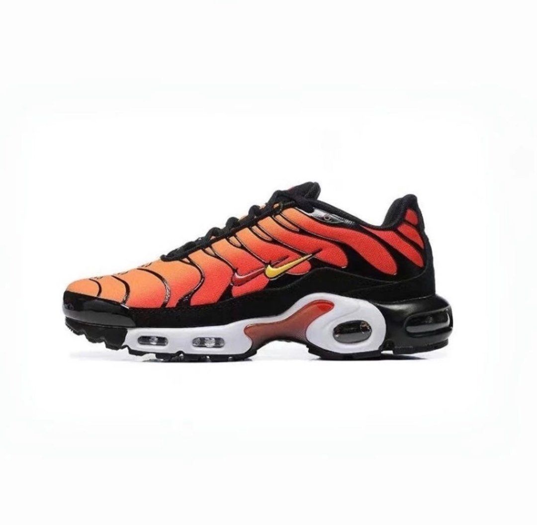Max Plus Air Max 97 Black Orange And White Sepatu Air Max Tn