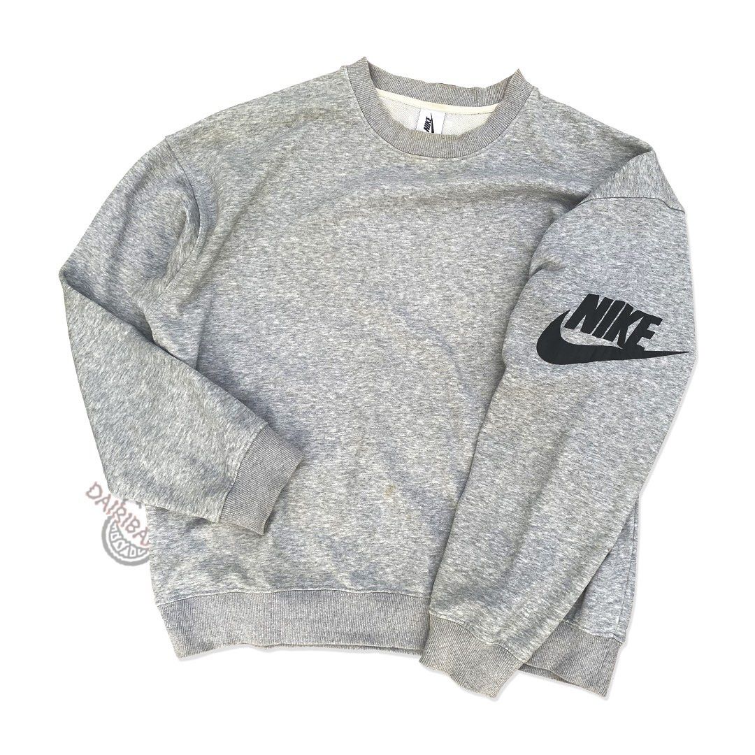 Nike x Fear Of God Crewneck, Fesyen Pria, Pakaian , Baju