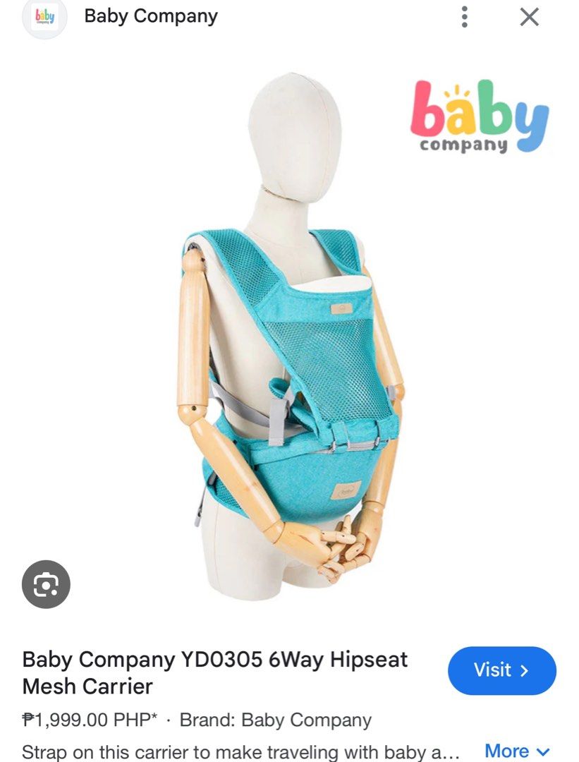 Picolo baby carrier (Category: Carriers & Slings) located in Meycauayan. Submitted by twinblessing (Listing ID 1333549319, Image 1). Description: #babycarrier #carrier.