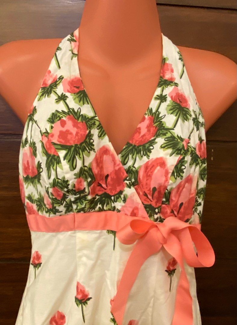 Halter summer dress hot sale