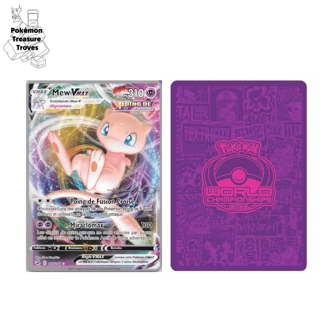 Pokemon Sword & Shield Fusion Strike Mew Vmax Andre Chiasson World