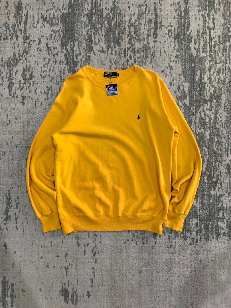Polo ralph lauren crewneck, Fesyen Pria, Pakaian Lainnya di