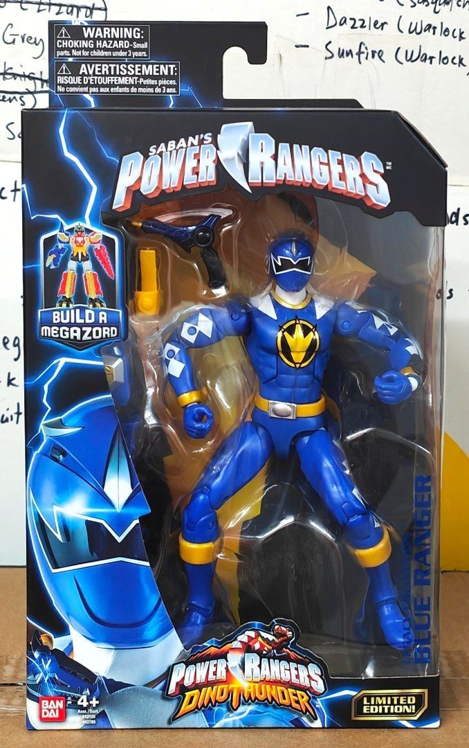 Power Rangers Dino Thunder Blue Ranger, Hobbies & Toys, Toys & Games on ...