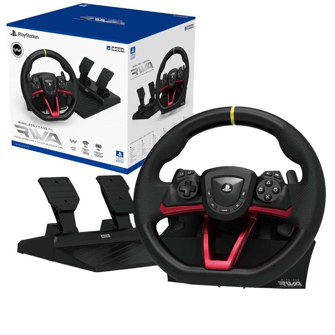PS5/PS4/PC Hori Wireless Racing Wheel Apex Brand New, Video Gaming