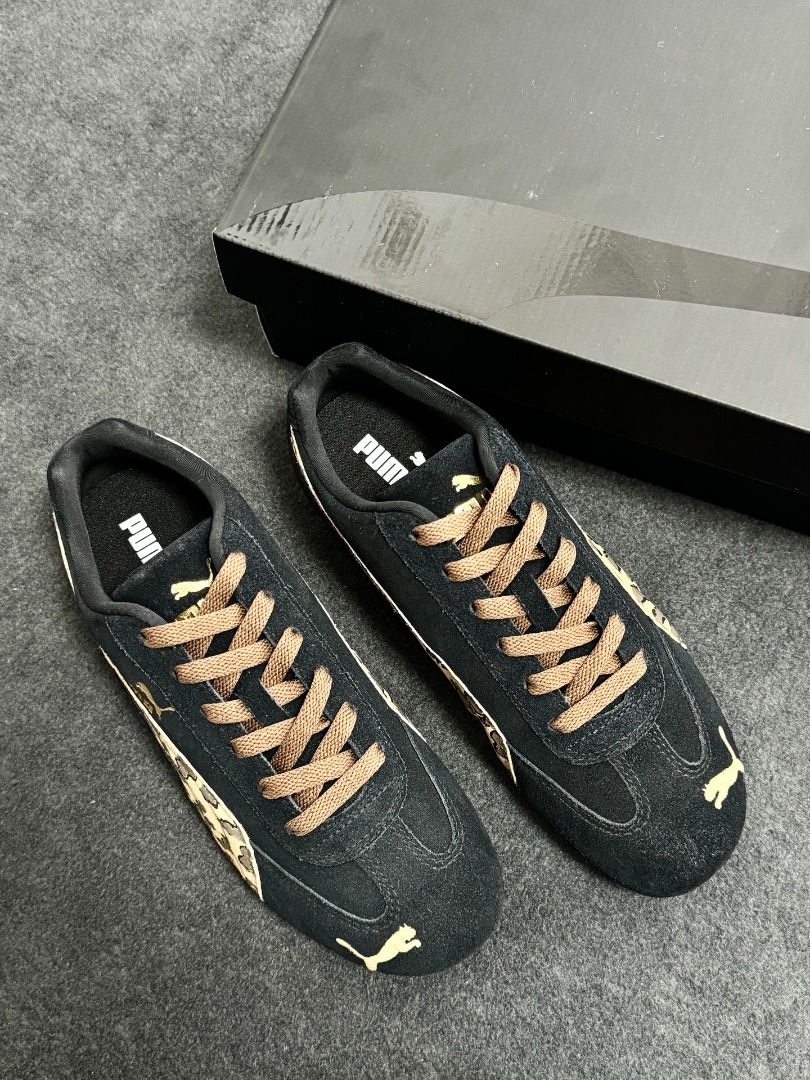 PUMA Speedcat leopard print Women s Fashion Footwear Sneakers on Carousell