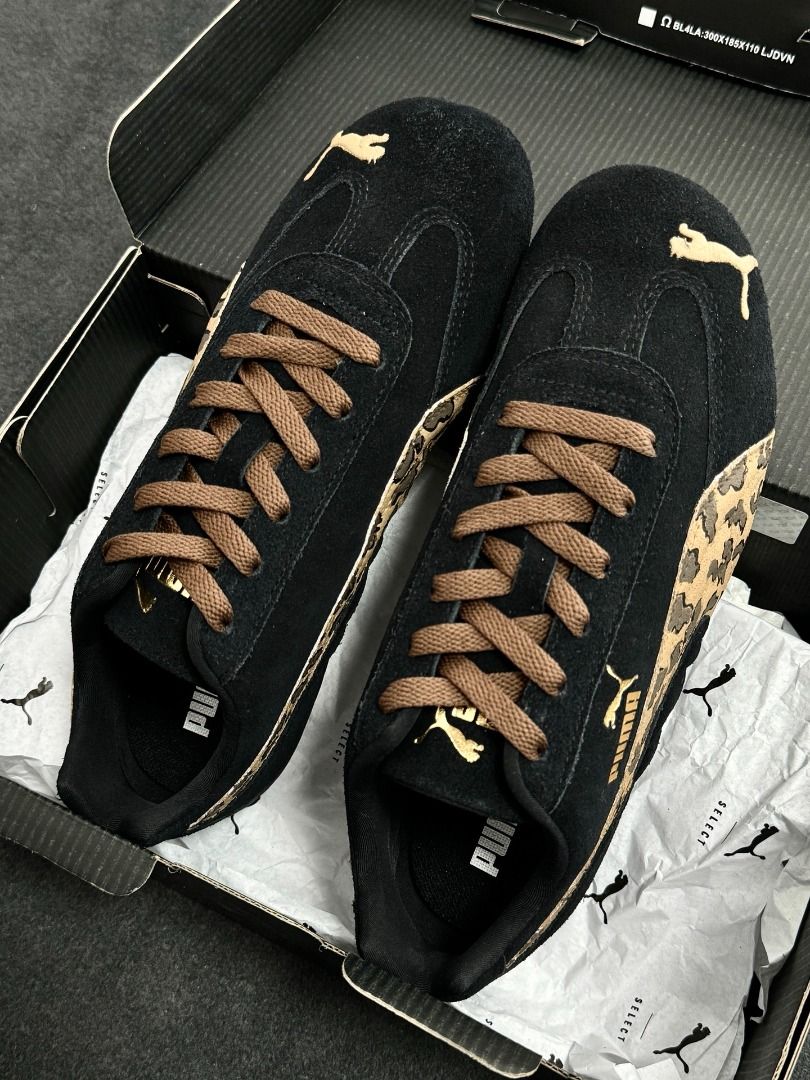 PUMA Speedcat leopard print Women s Fashion Footwear Sneakers on Carousell