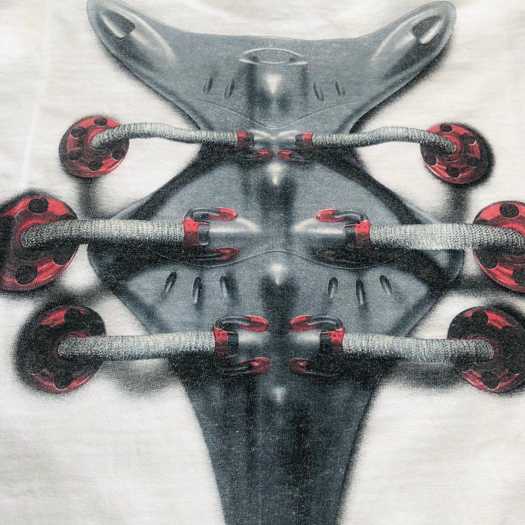 Rare Archive 90s 2000s OAKLEY Software Logo Machines Tee