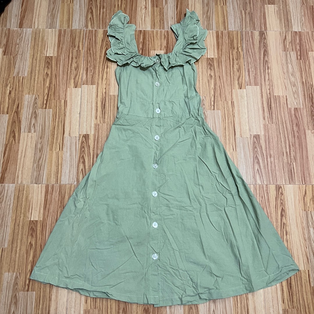 vestidos sage green