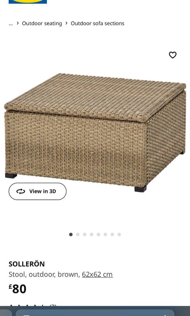 Solleron Ikea Stool