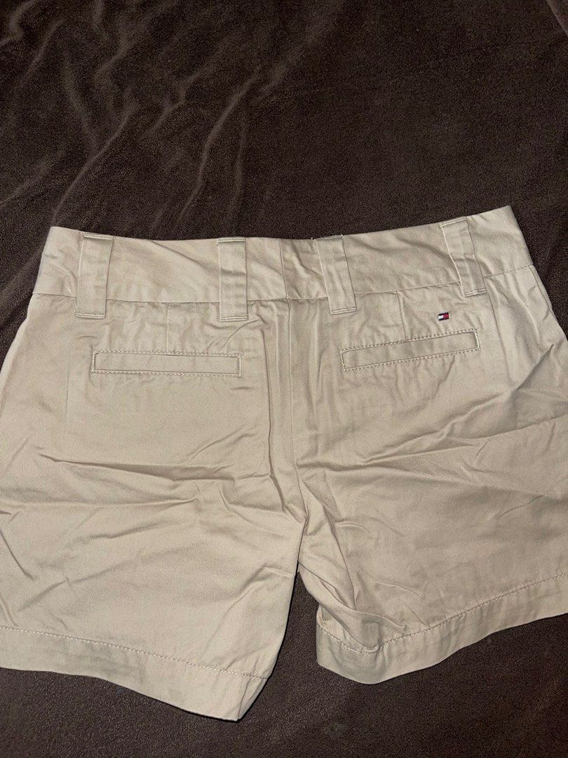 tommy hilfiger khaki shorts (Category: Shorts) located in Quezon City. Submitted by annixtingz (Listing ID 1333517856, Image 2). Description: - size 0 on tag, fits 25-26 waist - brand new without tag never used.