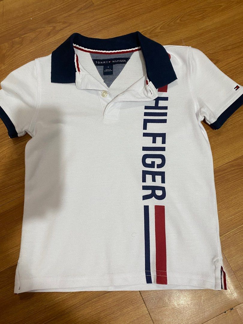 Tommy Hilfiger Polo Shirt White (Category: Babies & Kids Fashion) located in Manila. Submitted by jaychiiiii (Listing ID 1333594679, Image 2). Description: .