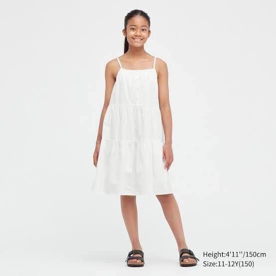 Uniqlo tiered dress outlet
