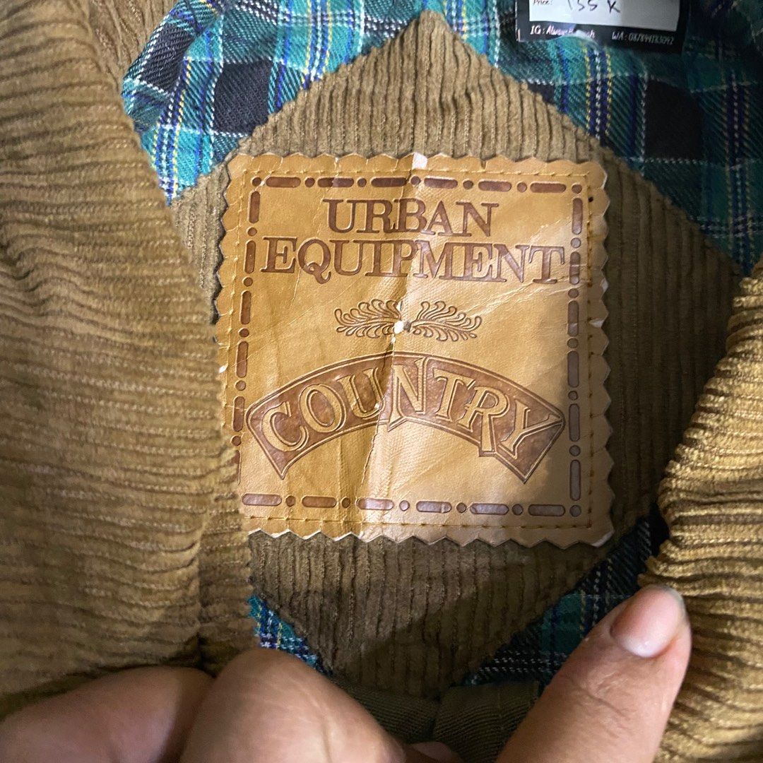URBAN EQUIPMENT COUNTRY jacket Fesyen Pria Pakaian Atasan di Carousell