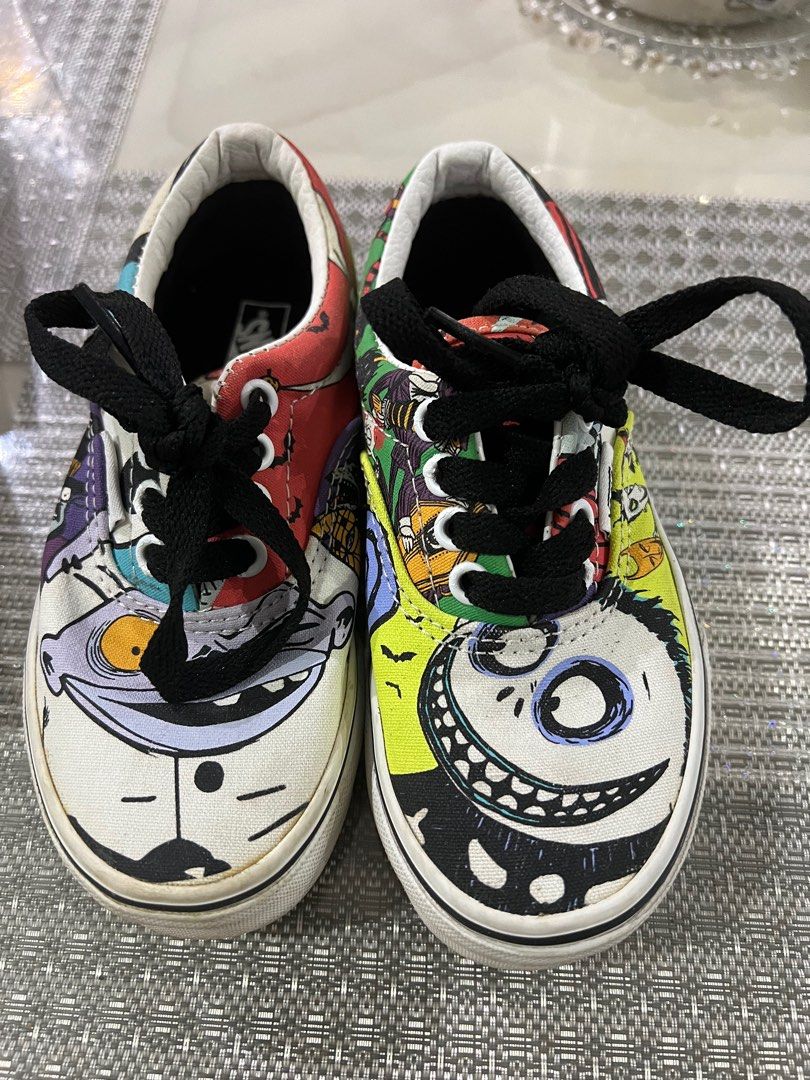 Vans Disney Nightmare before Christmas sz 11kids Babies Kids Babies Kids Fashion on Carousell