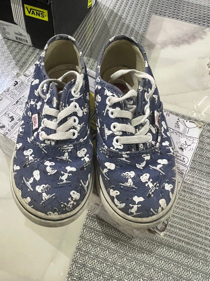 Snoopy vans sneakers top