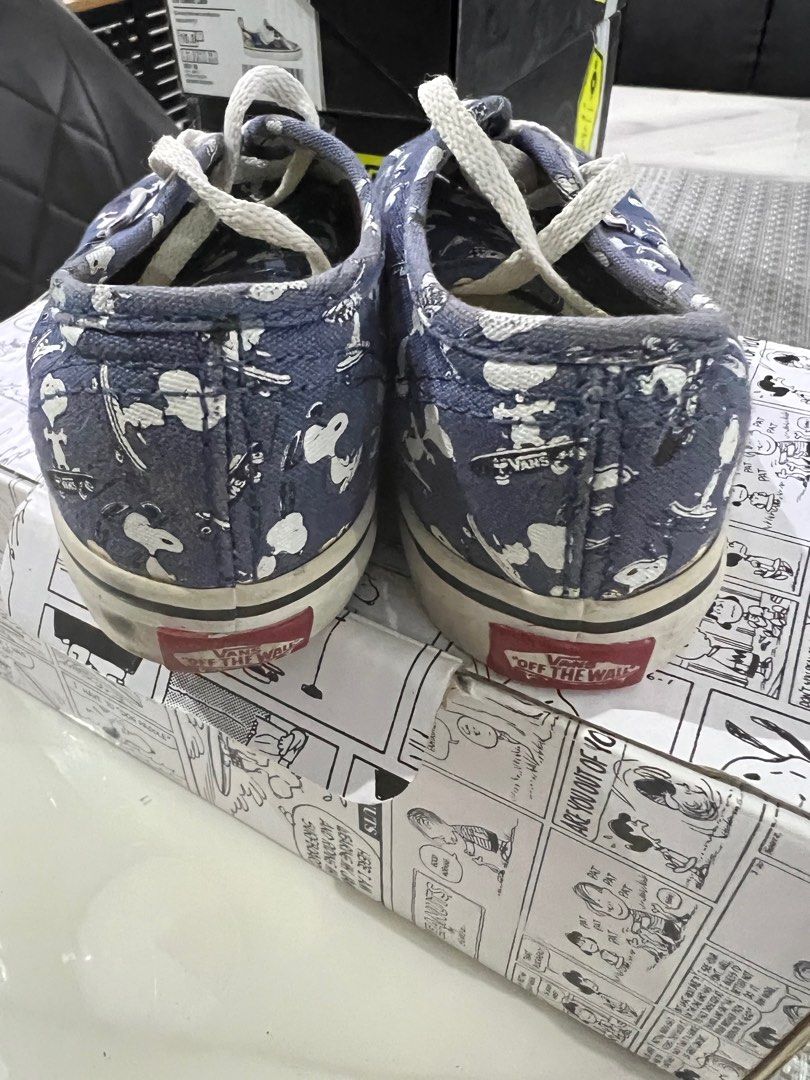 Vans Sneakers Peanuts Snoopy Skating Luxury Sneakers Footwear on Carousell