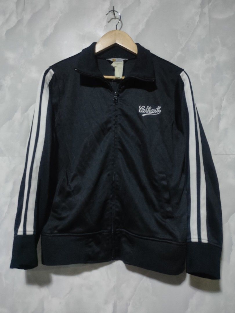 Vintage Carhartt Track Jacket Men s Fashion Coats Jackets and Outerwear on Carousell