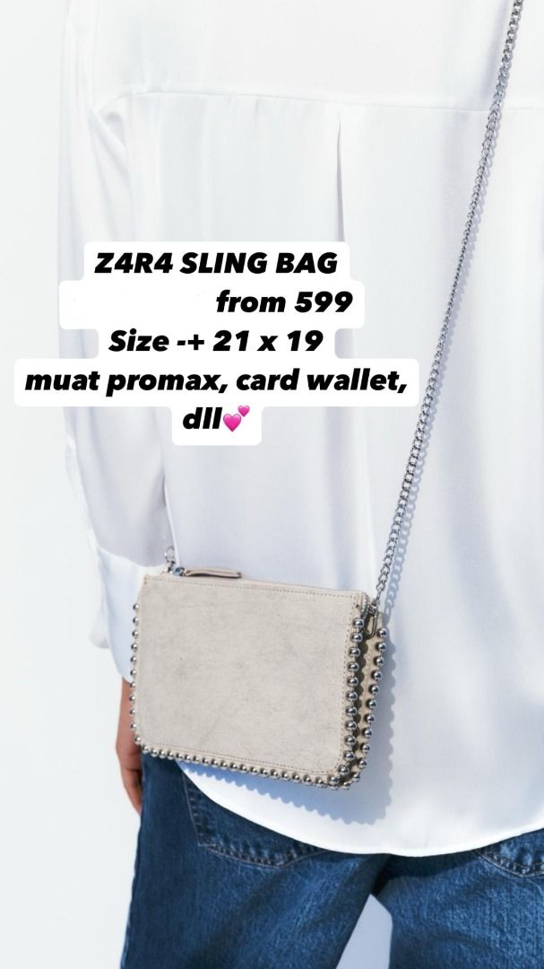 Zara Sling Bag Sling Bag Zara Zara Bag Zara Clutch Tas Zara Tas Selempang Zara Clutch Zara Wrislet Zara Tas Wanita Zara Purse Hush
