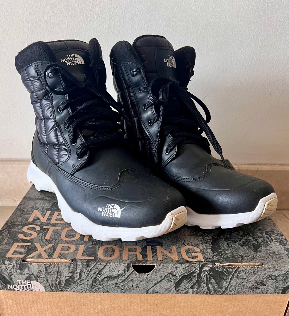 1 Pair only The North Face Men s Thermoball Boots Zipper Size US 10 Men s Fashion Footwear Boots on Carousell